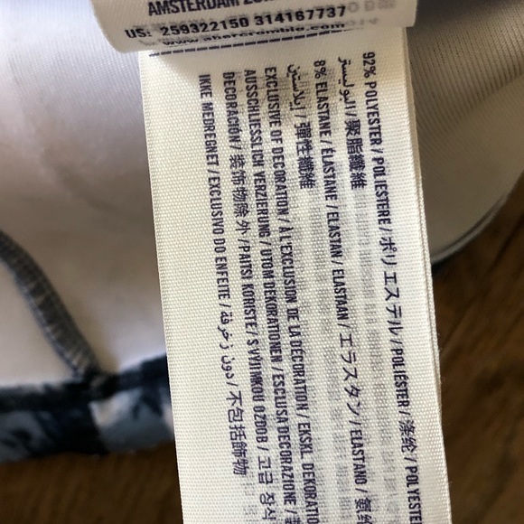 Abercrombie girls navy blue dress size 3/4T - Picture 7 of 7